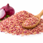 Red onion flakes